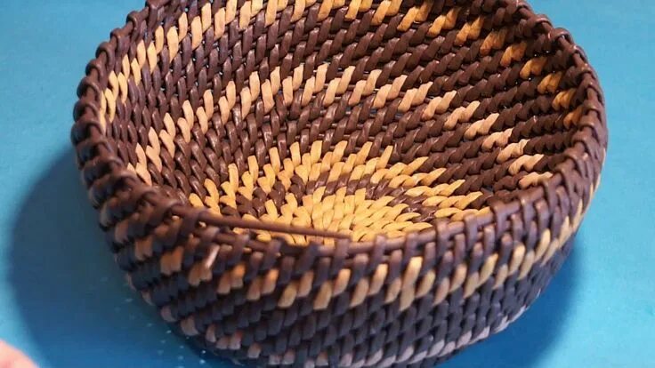 Плетение своими руками фото ♻ Корневое плетение. Выбираем плотность петелек. ♻ Paper basket weaving, Weaving