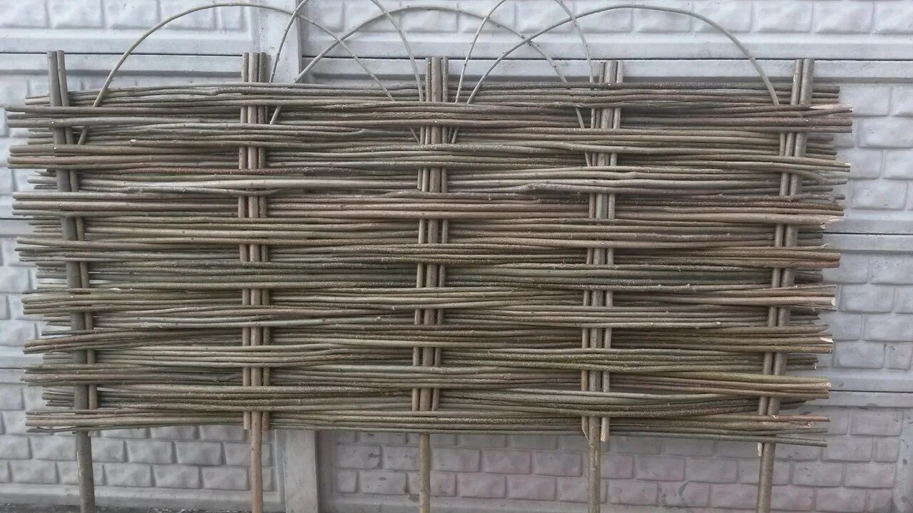 Плетеные заборы своими руками фото Декоративный забор (ID# 72202806), цена: 33 руб., купить в Гомеле на Deal.by