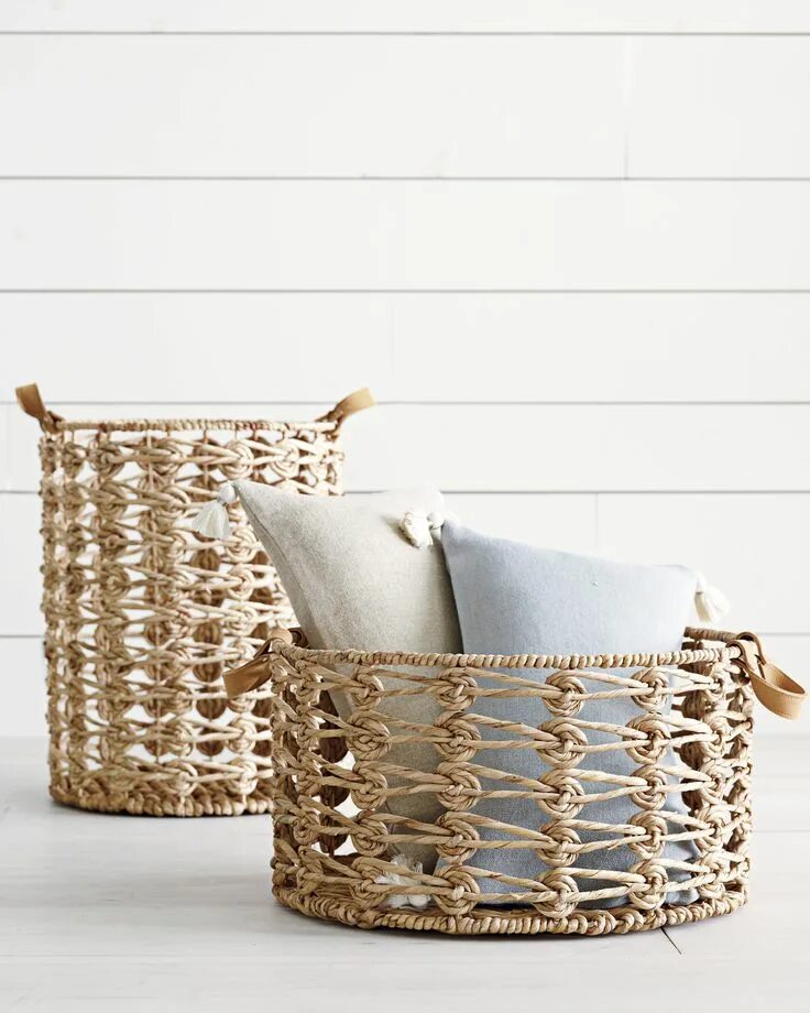 Плетеный декор для дома Pin by Ana Paula on decor Home decor baskets, Basket weaving diy, Basket decorat