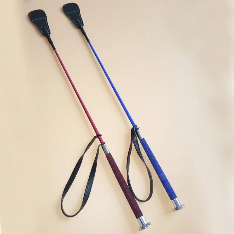 Плетка для лошадей фото 67cm Kids Adult Equestrian Soft Leather Riding Crop Straight Leather Handle Flog