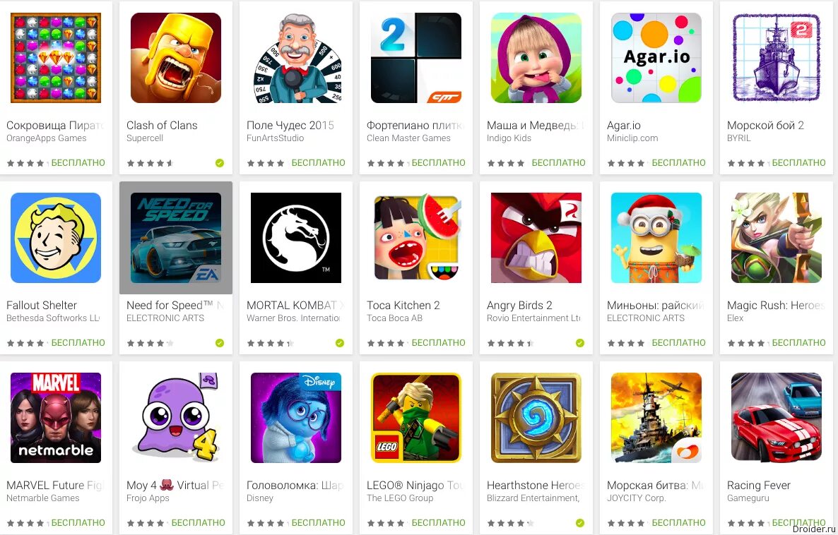 Плей маркет игры фото Магазин Google Play выбрал лучший контент за 2015 год Droider.ru