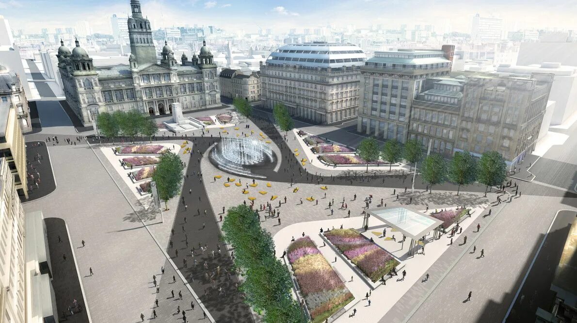 Плэй центральная площадь 9а фото George Meydanı Tartışma Galerisi - 2 Urban landscape design, Urban landscape, In