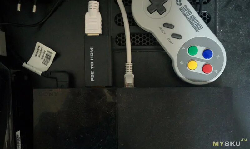 Плейстейшен 2 подключение Обзор переходника PS2hdmi для подключения Playstation 2 к телевизору, фото конве