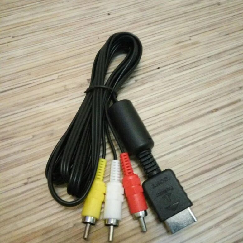 Плейстейшен 2 подключение к телевизору Кабель подключения к телевизору Sony ps1, ps2,ps3 - купить в Красноярске, цена 2