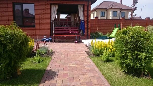 Плезир уютная усадьба ул богатырева 7 фото Комплексное благоустройство под ключ. Фотография из альбома Наши работы - 20 из 