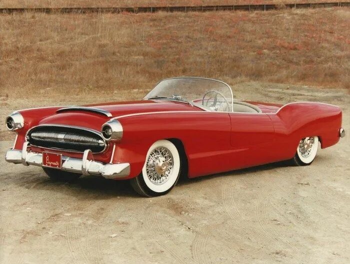 Плимут автомобиль фото 1954 Plymouth Belmont concept car..The Belmont, built for Chrysler by Briggs Man