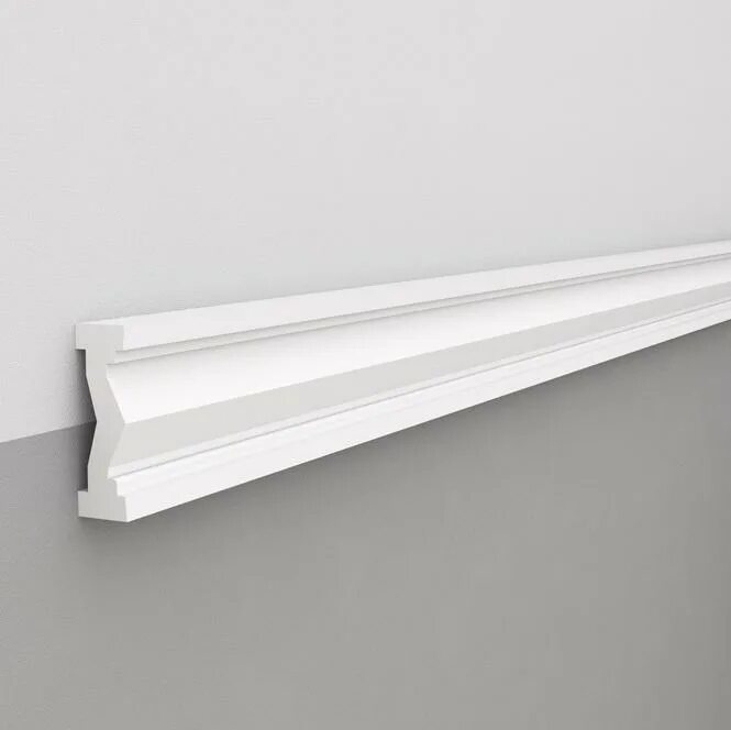Плинтус на стену декор самоклеющийся Молдинг полиуретановый Mardom Decor MDD408 2400х76х24 мм - купить в Твери по цен