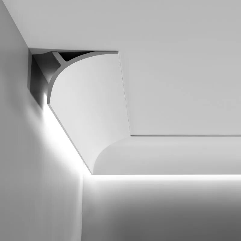 Плинтус потолочный для натяжного фото Карниз из полиуретана C991 Orac Decor: Цена, фото Купить в интернет-магазине