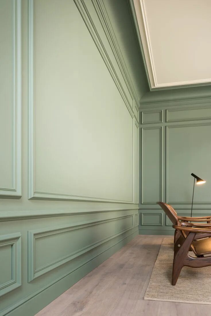 Плинтуса на стену декор в интерьере Orac Decor Heritage Wall - REF C344, P8030, P8020, P4020 & SX118 Wainscoting sty