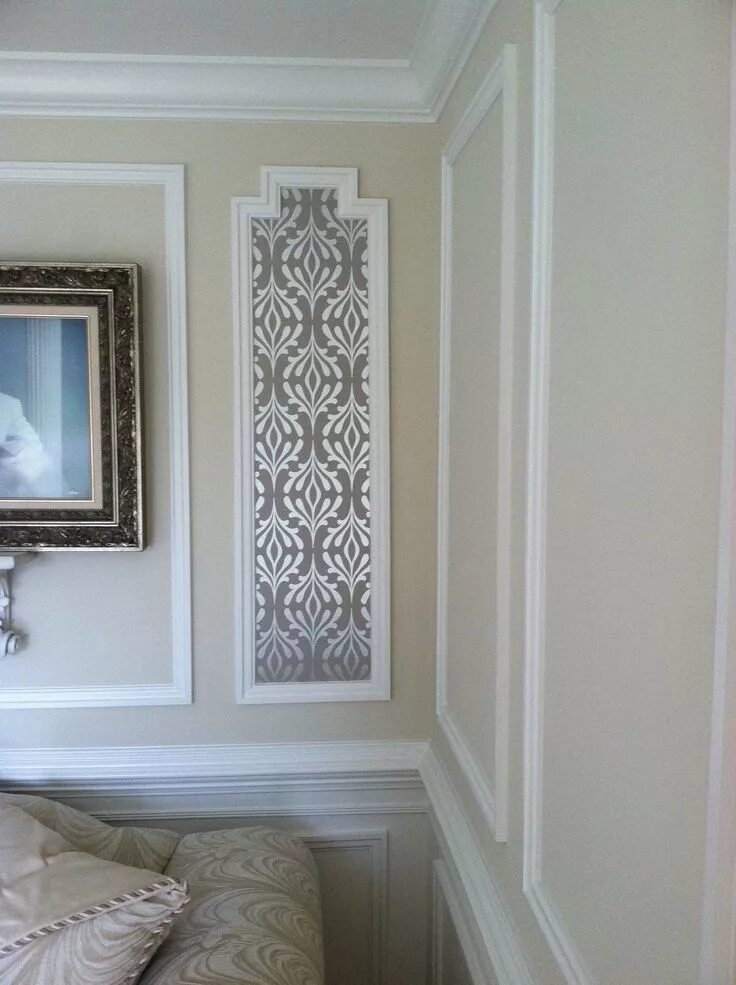 Плинтуса на стену декор в интерьере Pin by Mai Isleem on Home Decor Interior paint, Interior paint colors, Living ro