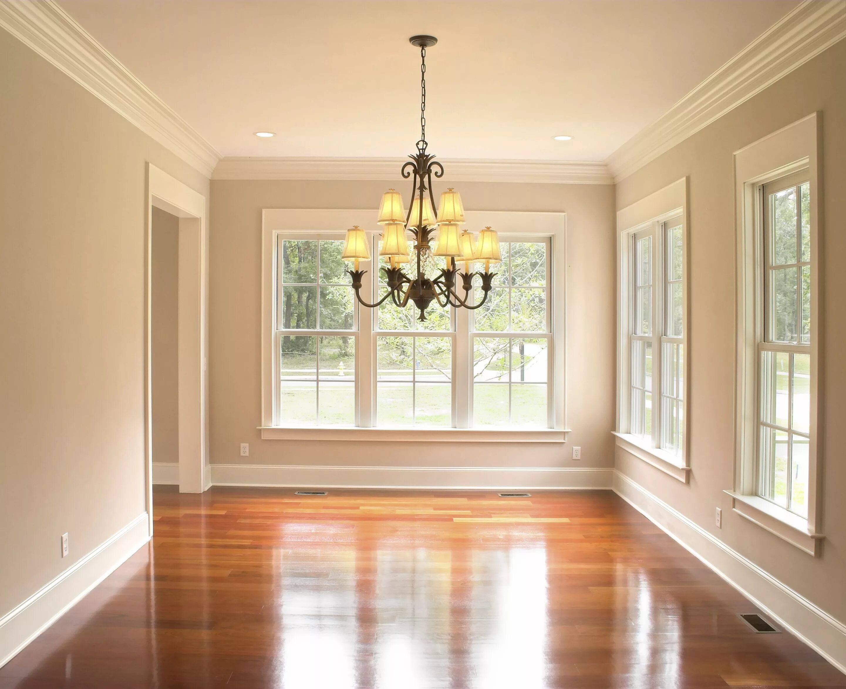 Плинтуса потолок в интерьере фото Crown Molding 101 Colores de casas interiores, Ventanas para casas, Casas colori