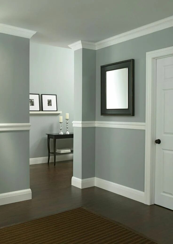Плинтуса в интерьере в современном стиле Pin on Accent Walls Dining room paint, Paint colors for living room, Dining room