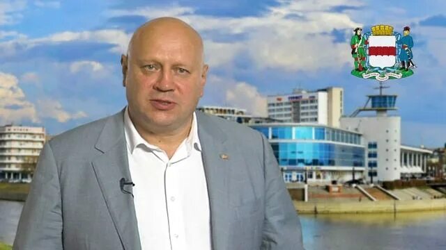 Плиско александр николаевич омск фото Поздравление Мэра города Омска Сергея Шелеста с 30-летием Омской ТПП - смотреть 