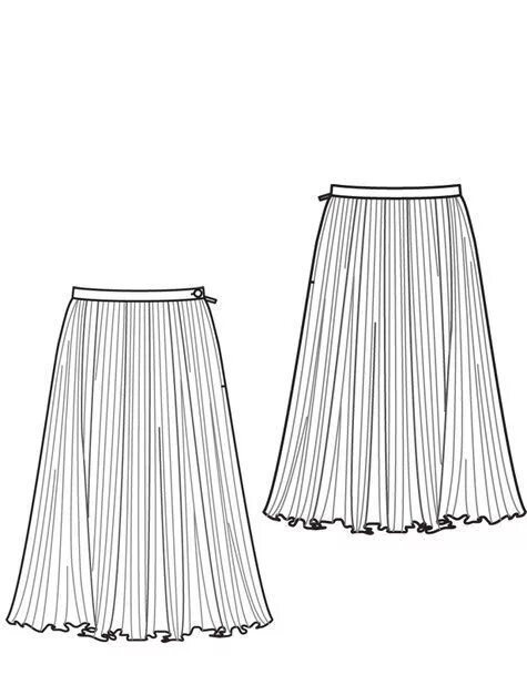 Плиссированная юбка выкройка Follow us Pleated skirt pattern, Circle skirt pattern, Skirt pattern