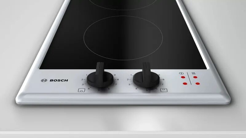 Плита 4 конфорки фото Электрическая варочная панель Bosch Serie 2 PKE345CA2E - купить по низкой цене в