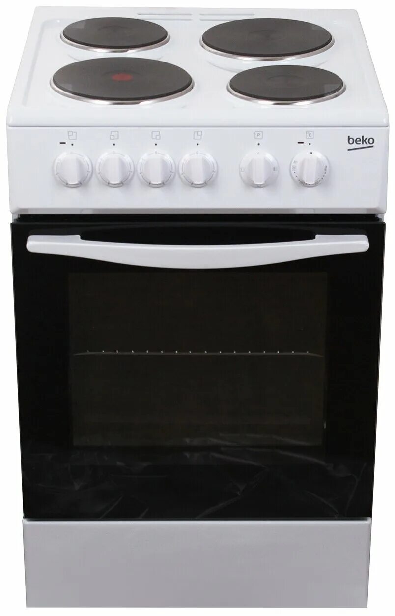 Плита 4 конфорки фото Электрическая плита Beko FCS 46000, белый - купить в интернет-магазине по низкой