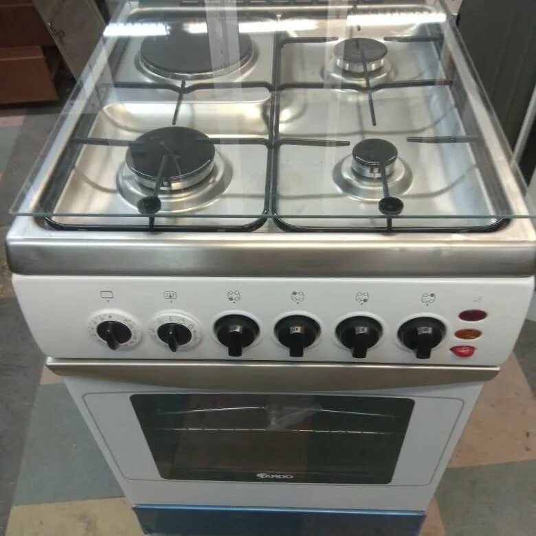 Плита ардо электрическая фото Плита комбинированная Ardo A 631 EB inox - купить в Челябинске, цена 14 000 руб.