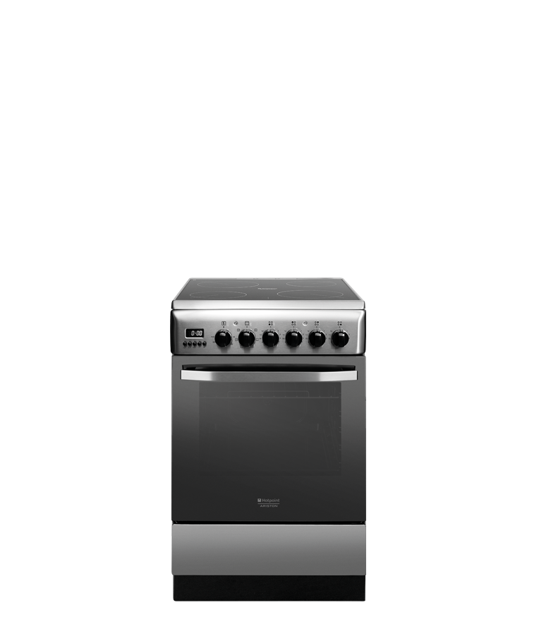 Плита аристон с электродуховкой фото Электрическая плита Hotpoint-Ariston H5V56 (X) RU