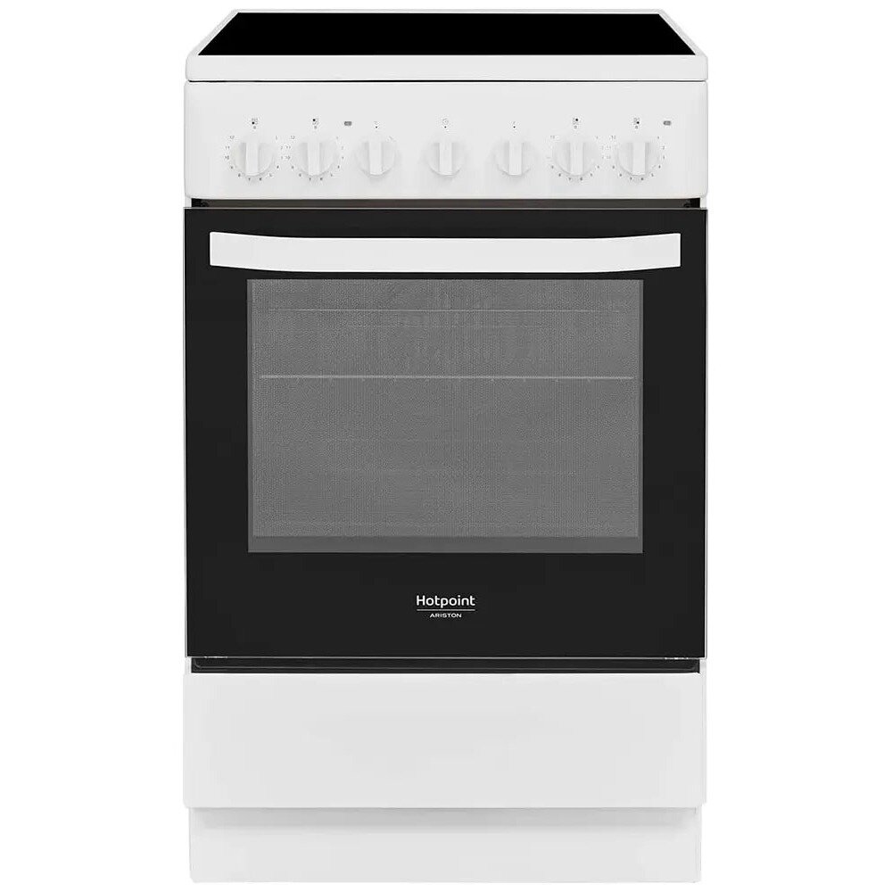 Плита аристон с электродуховкой фото Плита Hotpoint-Ariston HS5V5PHW - купить в интернет-магазине по низкой цене на Я