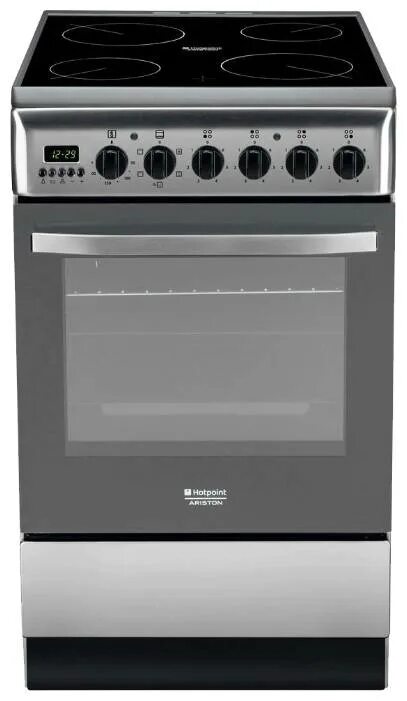 Плита аристон с электродуховкой фото Электрическая плита Hotpoint-Ariston (Хотпоинт-Аристон) H5V56(X)RU - купить в ин