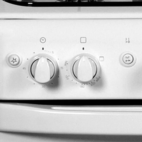 Плита аристон с электродуховкой панель управления фото Газовая плита (50-55 см) Hotpoint-Ariston CM5 GS11(W) RFH - отзывы покупателей и