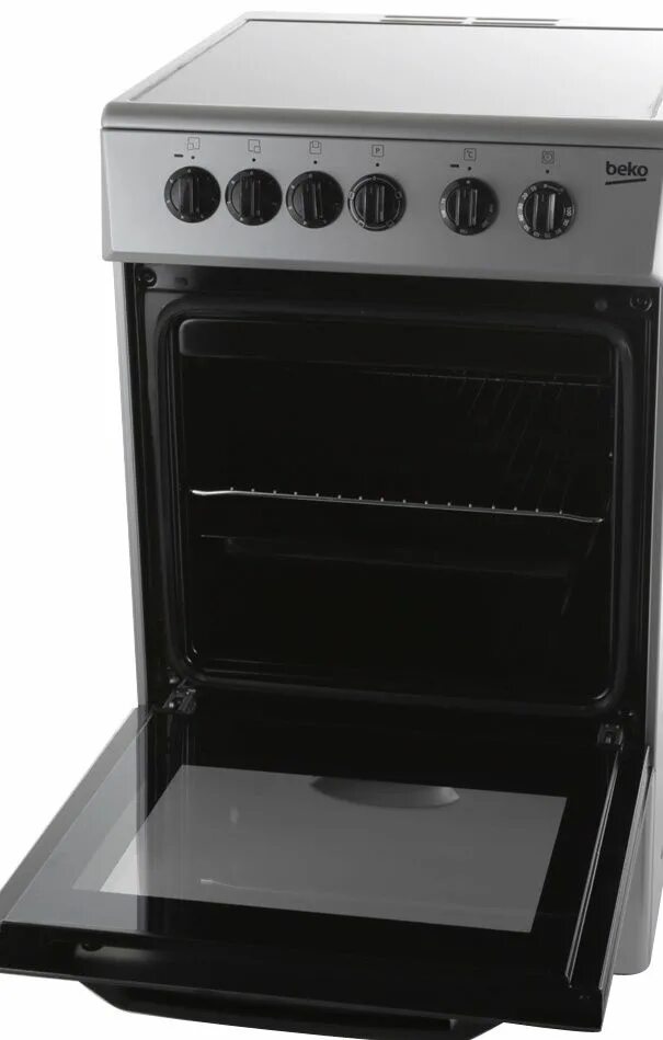 Плита беко электрическая стеклокерамика 3 конфорки фото Плита электрическая Beko CSS 48100 GS