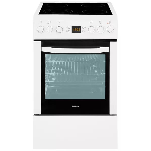 Плита beko фото Кухонная плита BEKO cse 57301 gw - 22 230 Р - купить с доставкой в Москве и реги