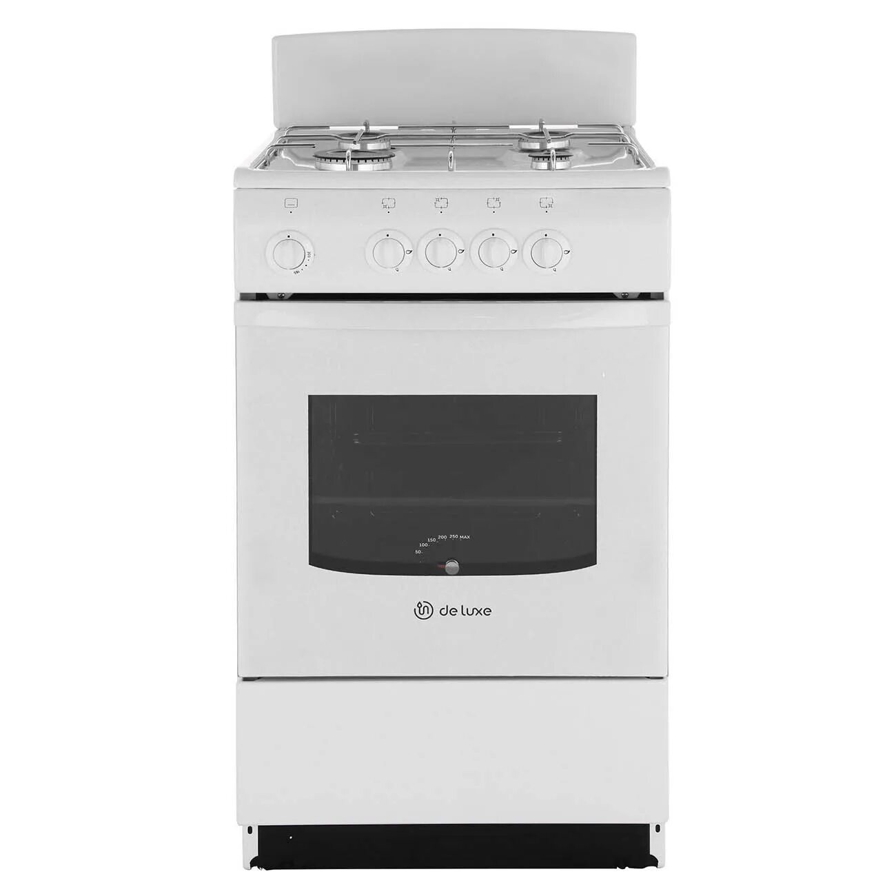 Плита делюкс фото Газовая плита (50-55 см) de luxe 5040.38Г(Щ) White - отзывы покупателей и владел