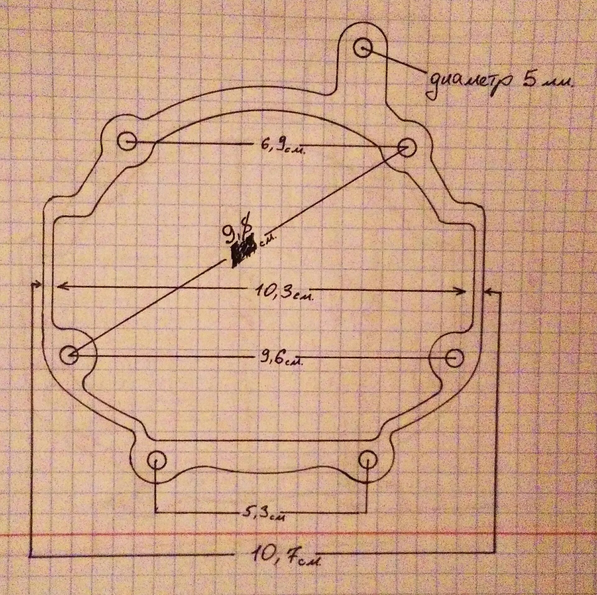 Плита для установки линз своими руками Чертеж рамок для линз Hella 3R (2 рестайлинг) - Toyota Avensis II, 2 л, 2007 год