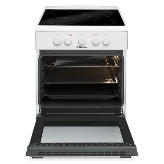 Плита электрическая hansa фото Электрическая плита Hansa FCCW53008 - купить по низкой цене в интернет-магазине 