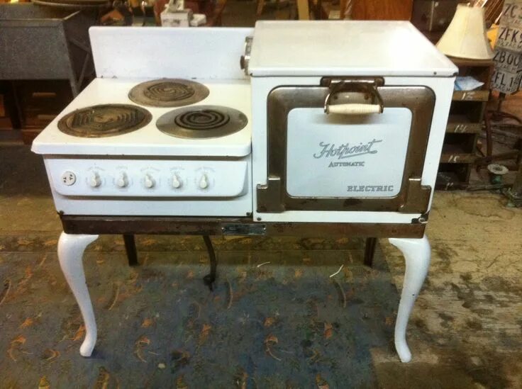 Плита электрическая старая фото 1920's electric stove Antique kitchen stoves, Vintage stoves, Vintage kitchen de