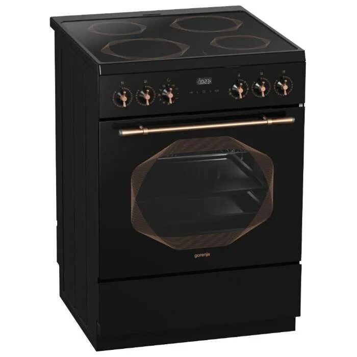 Плита электрическая стеклокерамика фото Электрическая плита Gorenje EC637INB: купить в интернет-магазине Poisk Home по в
