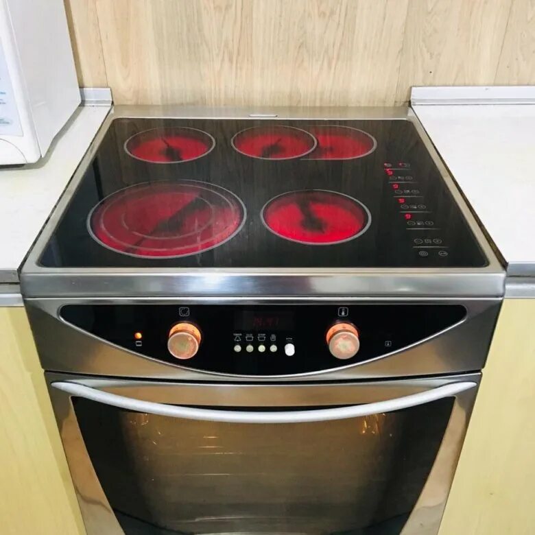 Плита электрическая стеклокерамика фото Сенсорная плита "gorenje" 60см - купить в Москве, цена 15 500 руб., продано 13 и