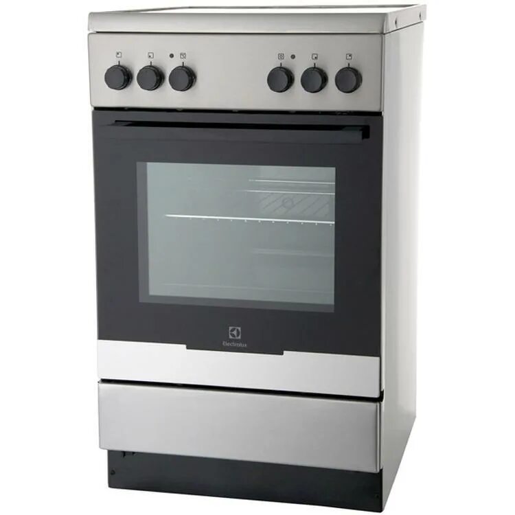 Плита электролюкс фото Electrolux Электрическая плита (50-55 см) EKC95010MX - купить по выгодной цене в