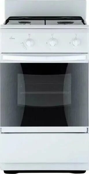 Плита flama фото Газовая плита Flama CG 3202 W, газовая духовка, сталь, белый - купить в интернет