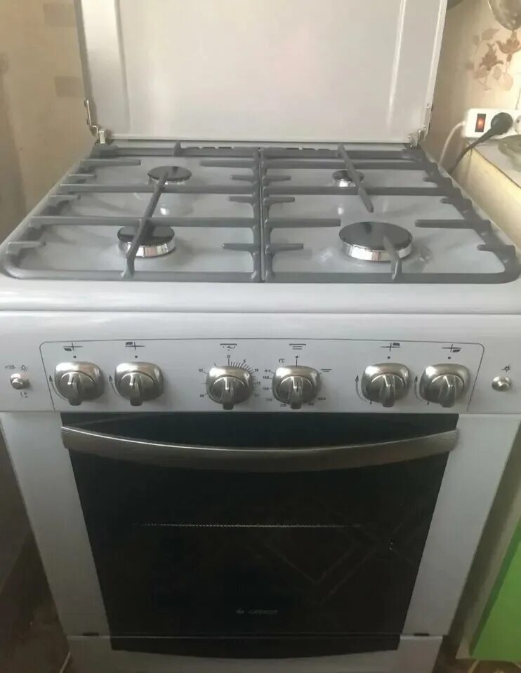 Плита газовая гефест 60х60 фото Газовая плита Gefest 6100-02, 30251, white купить в Красногорске по цене от 22 8