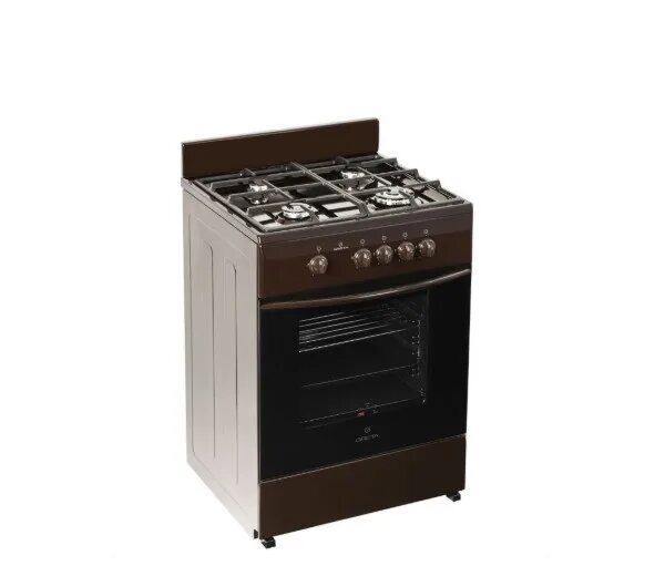 Плита газовая грета фото Плита газовая Greta 600 GG 6070 CF 28(B) Варочн. панель - газовая, эмаль, 4 конф