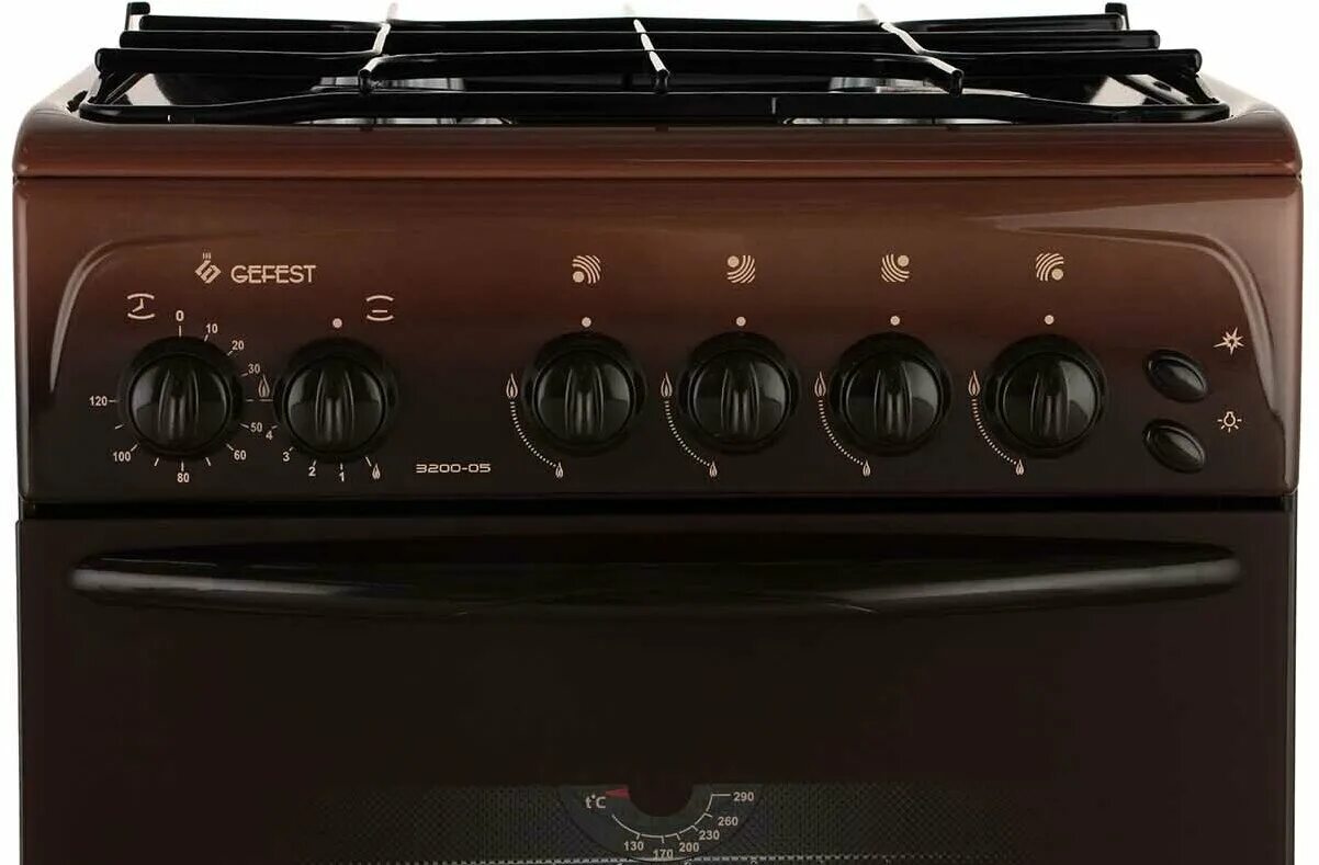 Плита гефест 3200 фото Gefest 3200-05 К19 коричневый где купить недорого - SKU40675