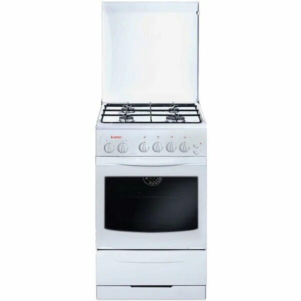 Плита гефест фото цены Плита газовая Gefest ПГ 3200-06 50x57x85см белый 166256 купить с доставкой в МЕГ