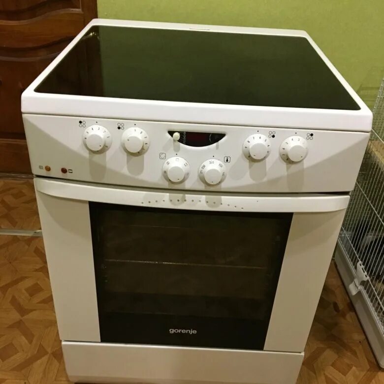 Плита gorenje электрическая фото Электрическая плита Gorenje EC5776W - купить в Подольске, цена 8 000 руб., прода