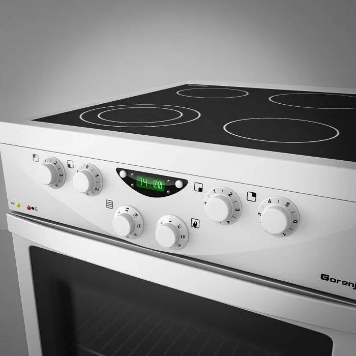 Плита gorenje электрическая фото Ремонт электроплит в Чертаново Кухонная плита, Электрическая плита, Ремонт