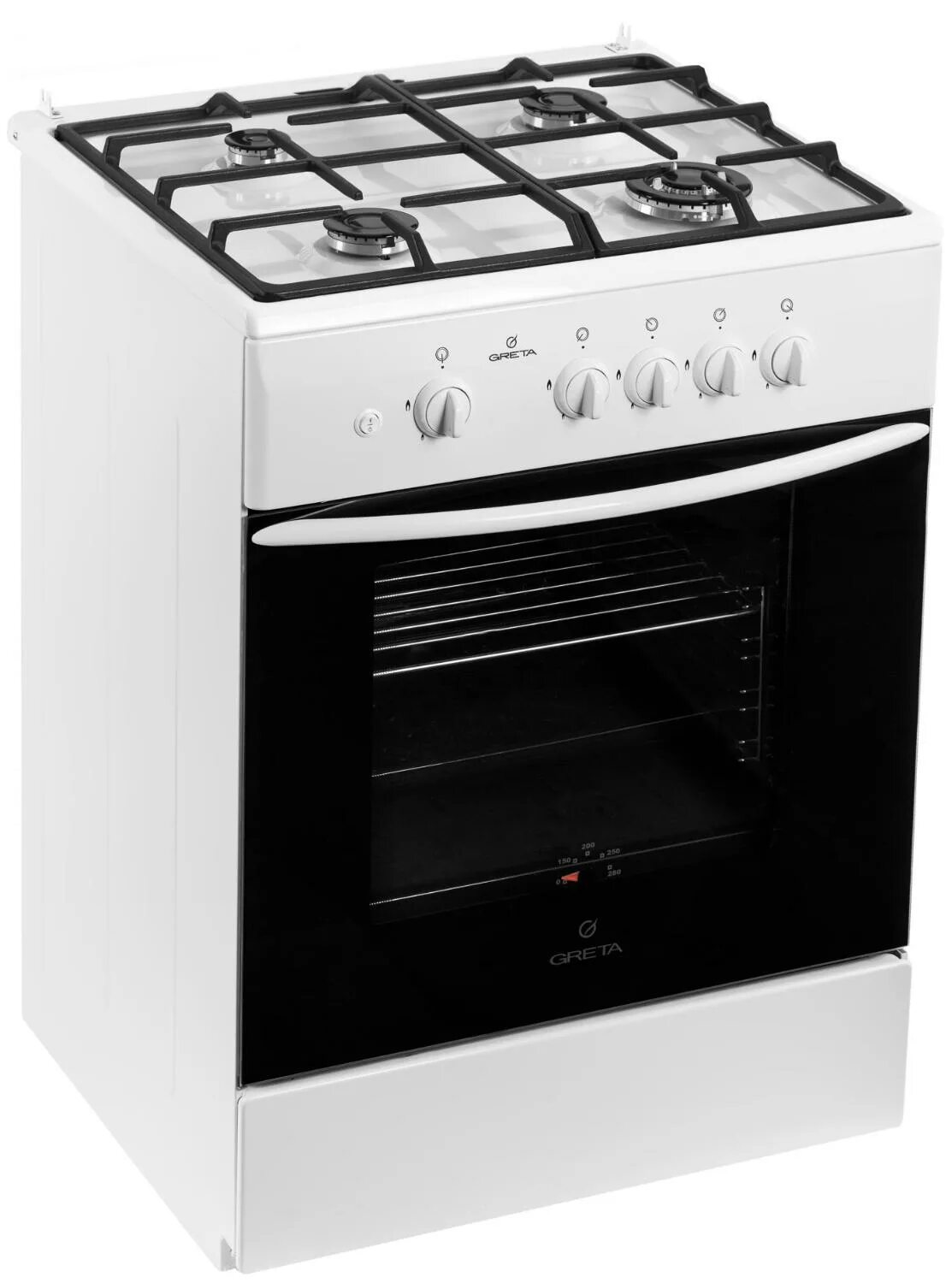Плита грета фото Газовая плита Greta GG 6072 CG 38(W) - характеристики и техническое описание на 