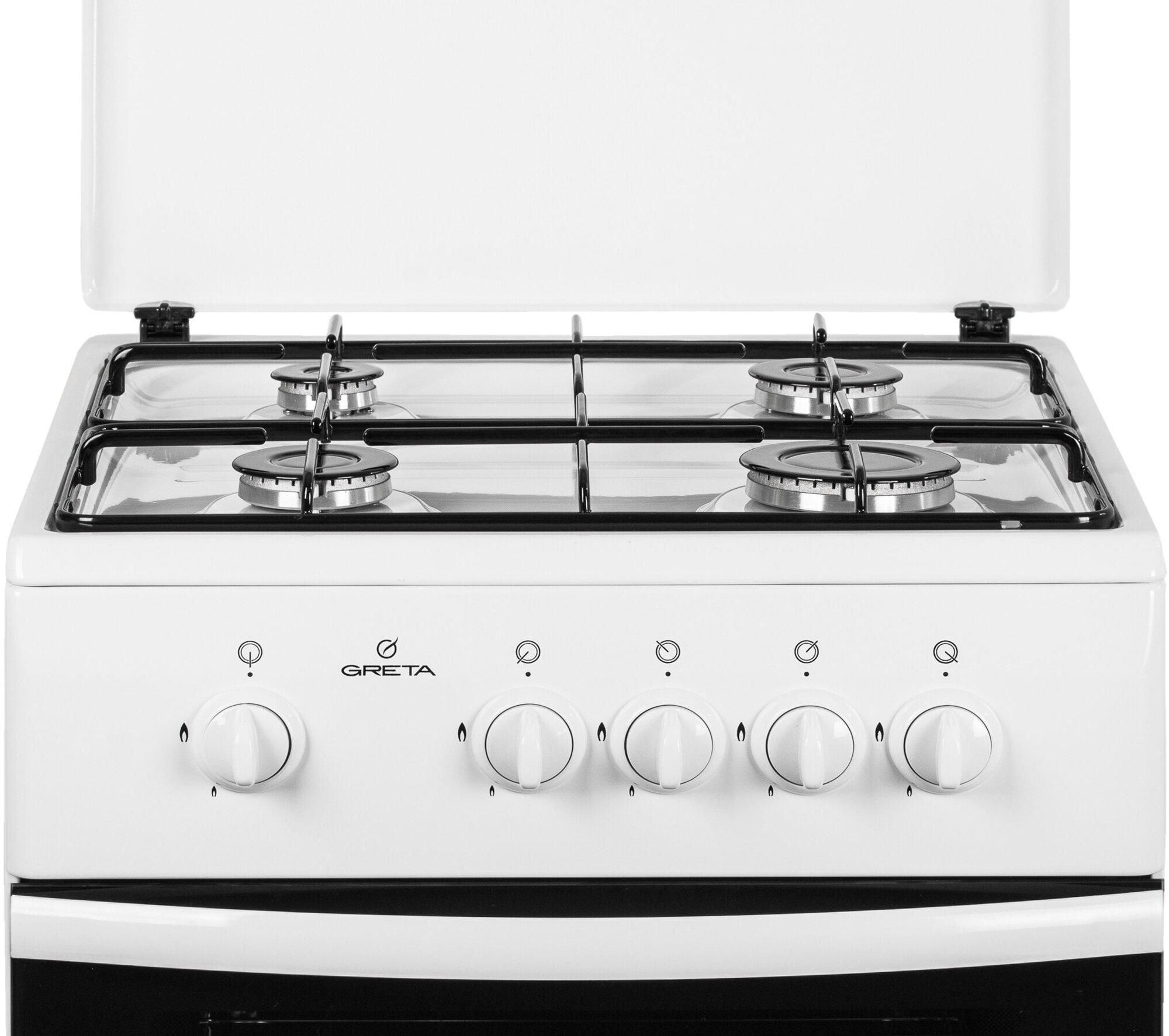 Плита грета фото Газовая плита GRETA 1470-00 исп. 16 WH - купить в интернет-магазине по низкой це