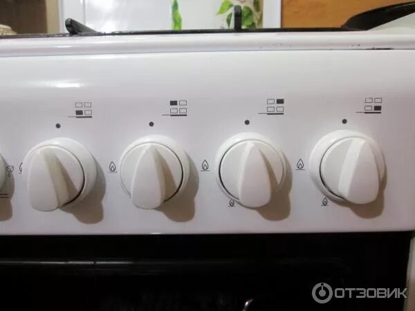 Плита индезит электрическая панель управления фото Отзыв о Газовая плита Indesit K3G52S (W) /R Одна из лучших моделей юбилейной лин