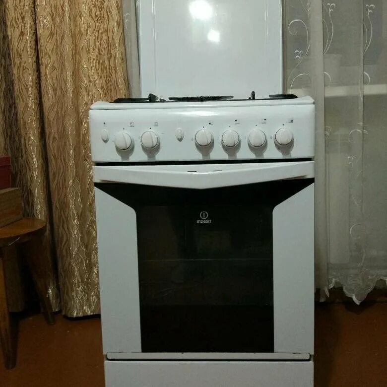 Плита индезит фото Газовая плита Indesit Сборка Италия ! - купить в Казани, цена 5 500 руб., продан