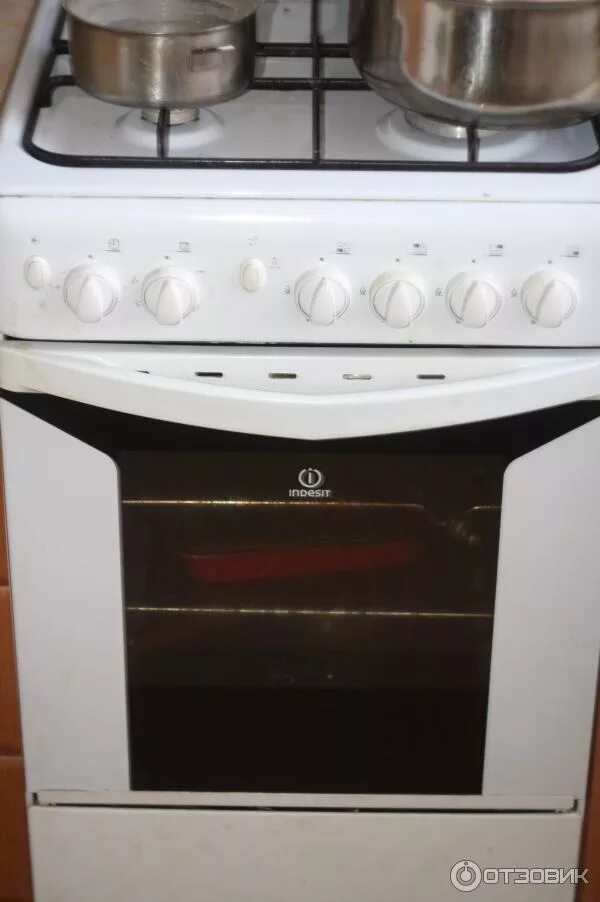 Плита индезит фото Отзыв о Газовая плита Indesit К1G20/R Шикарная плита,качество на порядок выше се