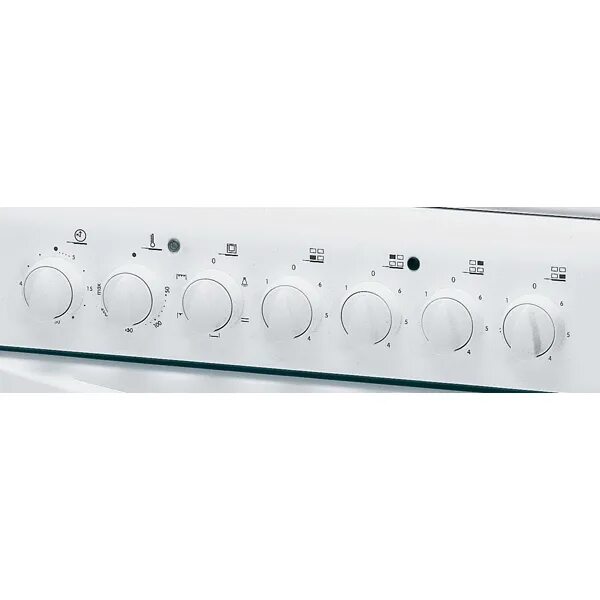 Плита индезит фото панели Купить Электрическая плита (50-55 см) Indesit K3E117(W)/RU в каталоге интернет м