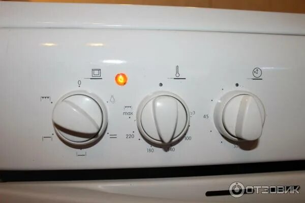 Плита индезит панель управления фото Отзыв о Электрическая плита Indesit K6C10 (W) /R Я полностью довольна.