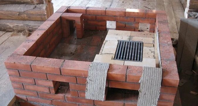 Плита из кирпича своими руками фото Отопление частного загородного дома или коттеджа под ключ, цена - Стандарт Клима