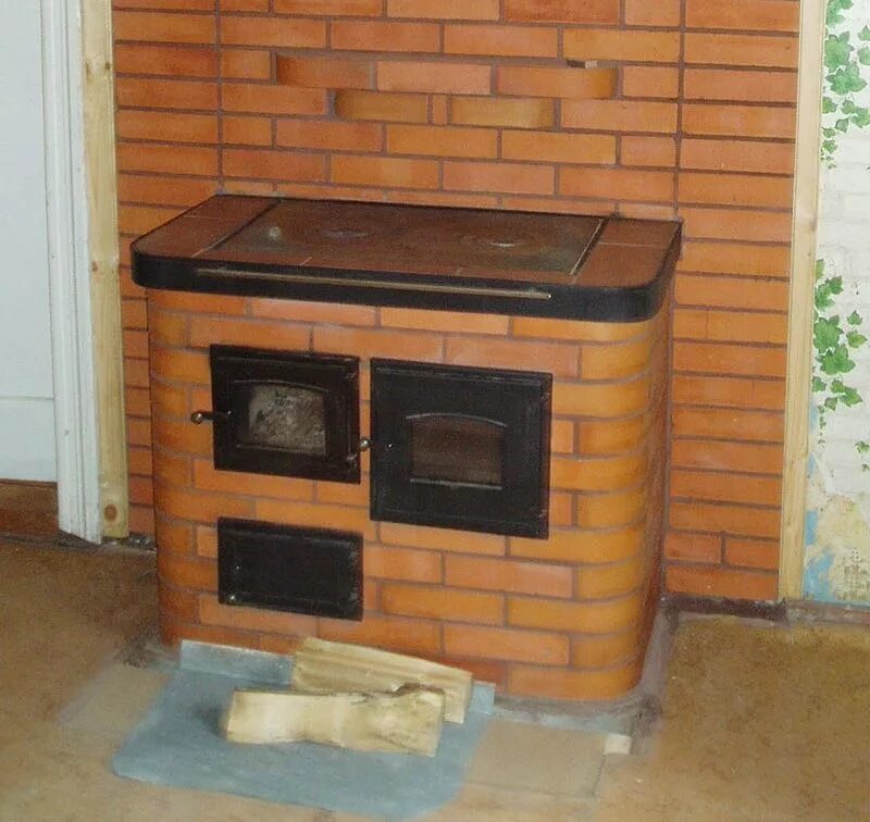 Плита кирпичная фото Размеры духовки для печи